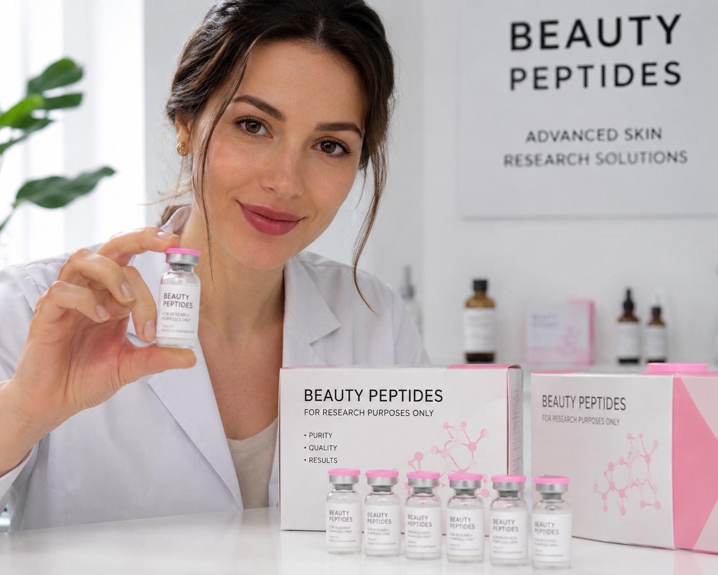Buy Beauty Peptides online from a trusted supplier. Explore high-purity, research-grade peptides for skin rejuvenation, hair health, and anti-aging studies with fast, secure shipping.