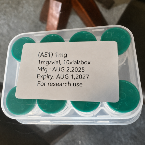 Shop ACE-031 (AE1) 1mg research peptide. High-purity, research-grade peptide for laboratory studies in muscle biology, myostatin, and activin signaling.