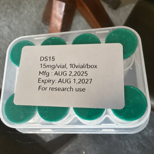 Explore DSIP (DS15) 15mg, a research peptide supplied for laboratory research. Learn about its properties, handling guidelines, and research applications.