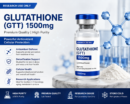 Glutathione (GTT) 1500mg high-purity research compound for cellular biology, redox signaling, and oxidative stress studies. Shop research-grade quality today!