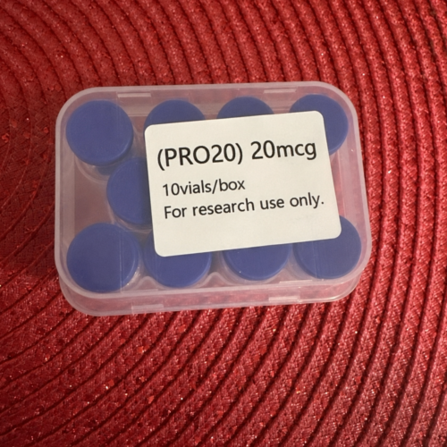 Alprostadil (PRO20) 20mcg high-quality prostaglandin research compound for cellular signaling and vascular studies. Explore research-grade quality today!